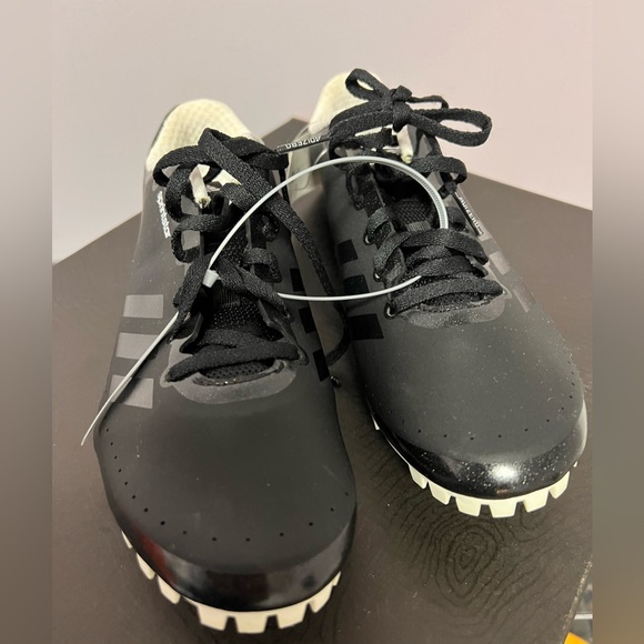 NWT Adidas SPRINTSTAR Track RUNNING Shoes MEN 7.5 Black - Picture 3 of 11